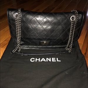 Authentic Chanel CC Crave Calfskin Flap bag